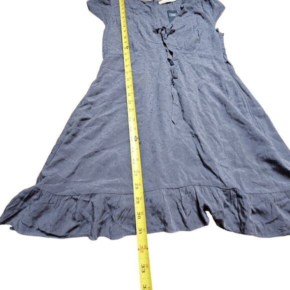 Abercrombie & Fitch Dress Prep School Flare Dress Ruffle Polka Dot Y2K SP NWT - Picture 12 of 12
